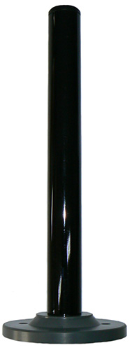 Satellite phone communications antenna, black, flange mounted, 1616-1626.5MHz, SMA female, 3dB – 300mm